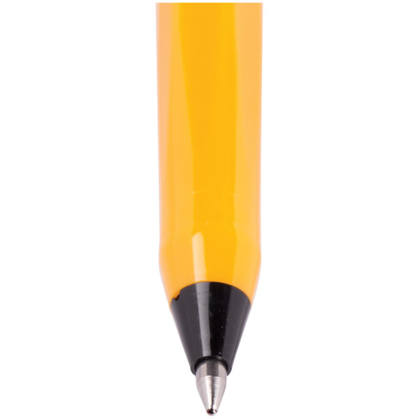 Ручка шариковая Schneider "Tops 505 F" черная, 0,8мм, оранжевый корпус