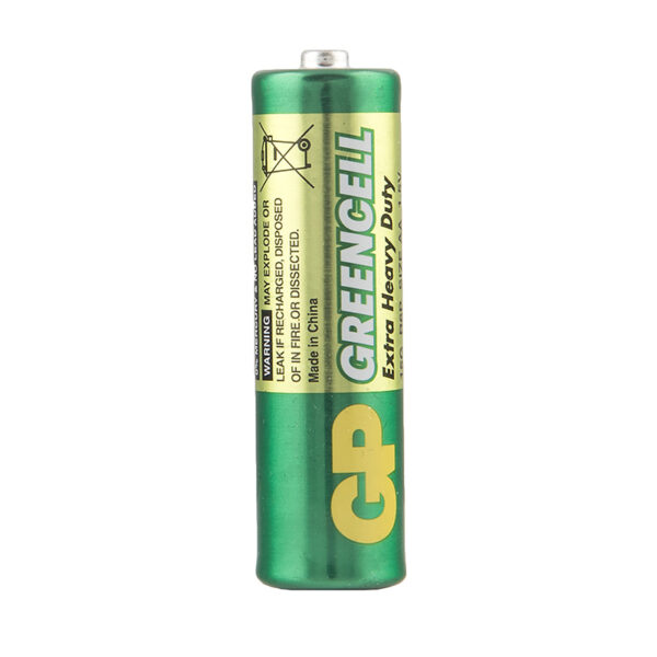 Батарейка GP Greencell AA (R06) 15S солевая, BL4