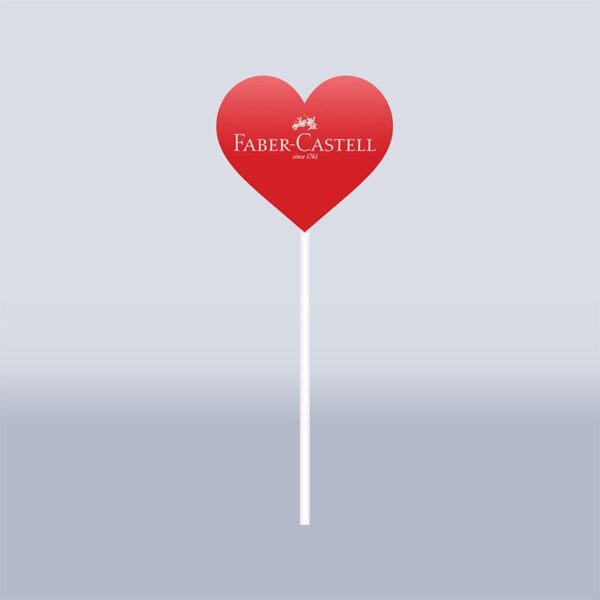 Флажок Faber-Castell, сердце