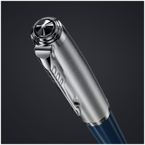 Ручка шариковая Parker "51 Midnight Blue CT" черная, 1,0мм, поворот., подарочная упаковка