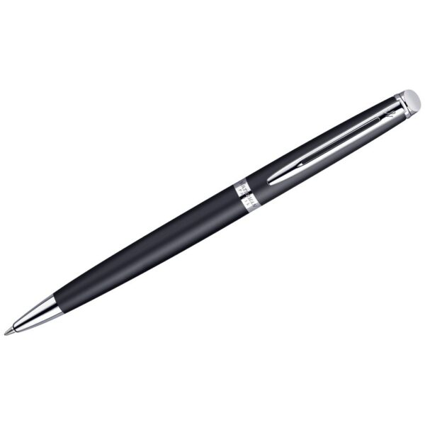 Ручка шариковая Waterman "Hemisphere Matt Black PТ" синяя, 1,0мм, подарочная упаковка