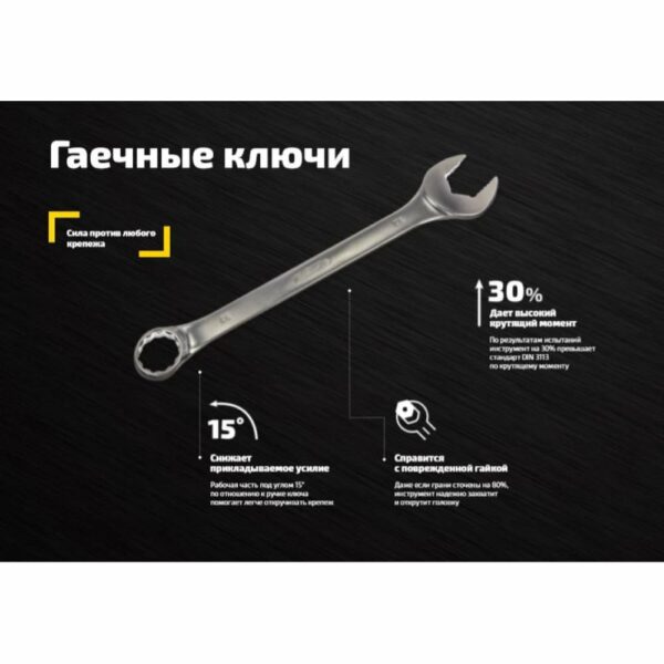 Комбинированный ключ Inforce 06-05-28