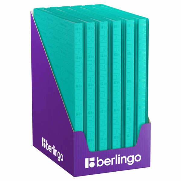 Папка с 10 вкладышами Berlingo "Your Way" А4, 17мм, 600мкм, мятная, с внутр. карманом
