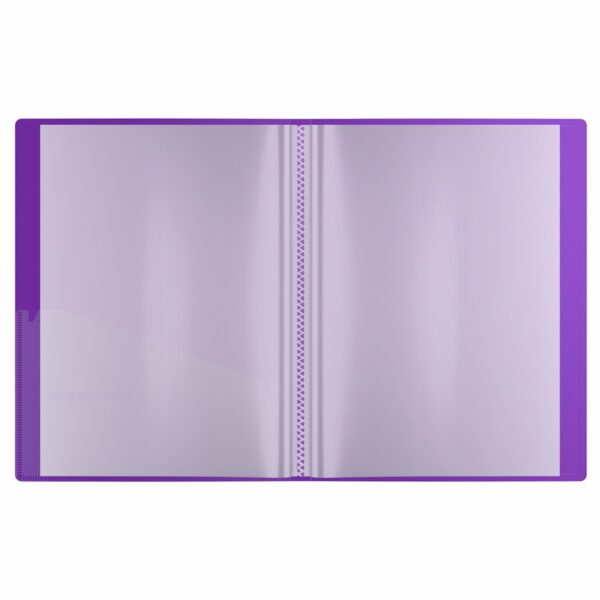 Папка с 10 вкладышами Berlingo "Your Way" А4, 17мм, 600мкм, фиолетовая, с внутр. карманом