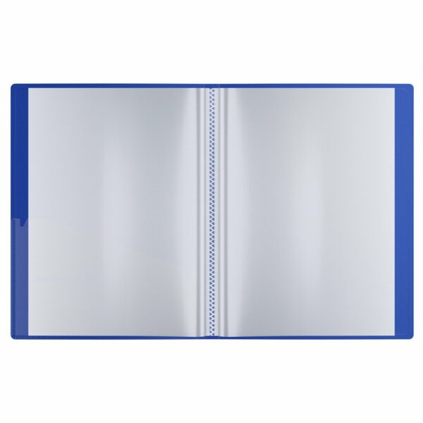 Папка с 20 вкладышами Berlingo "Your Way" А4, 17мм, 600мкм, синяя, с внутр. карманом