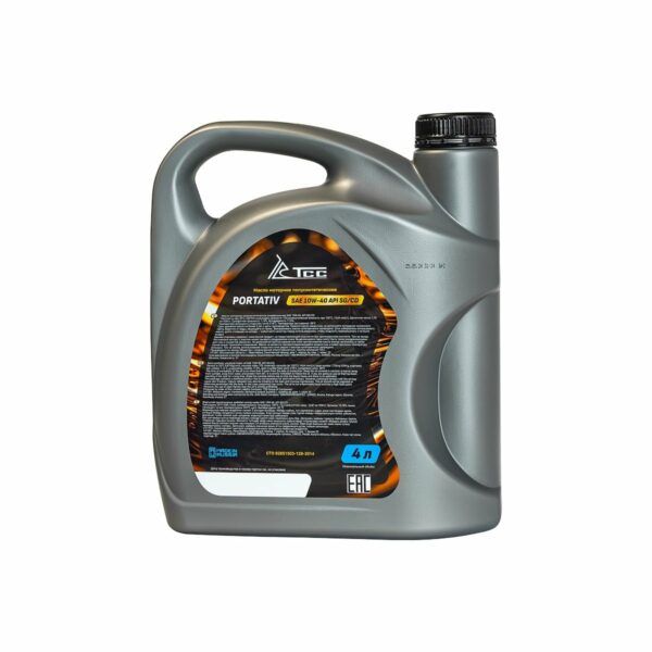 Масло полусинтетическое ТСС Портатив SAE 10W-40 API SG/CD канистра 4л/Motor oil 4liter can