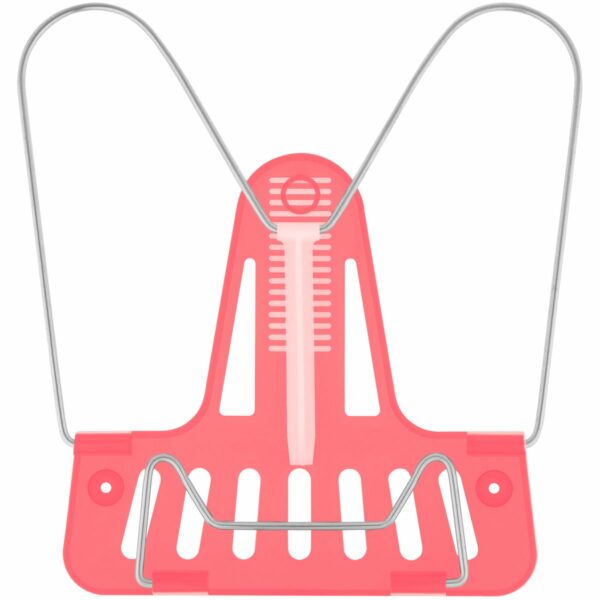 Подставка для книг СТАММ "Премиум", неоновая розовая