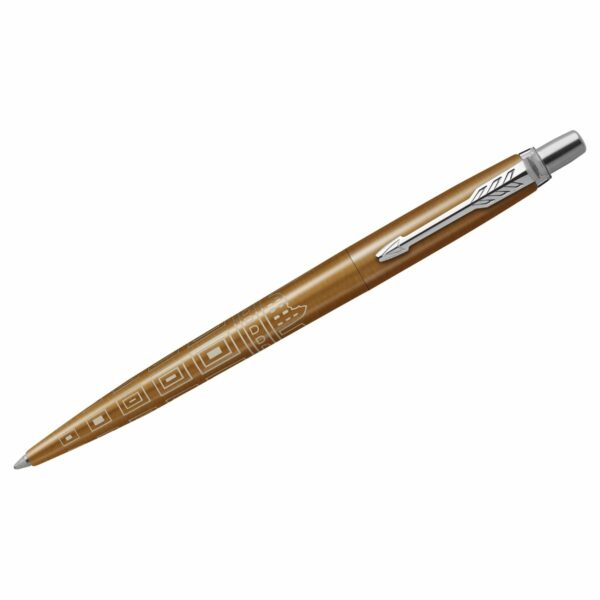 Ручка шариковая Parker "Jotter Rome Bronze CT" синяя, 1,0мм, кнопочн., подарочная упаковка