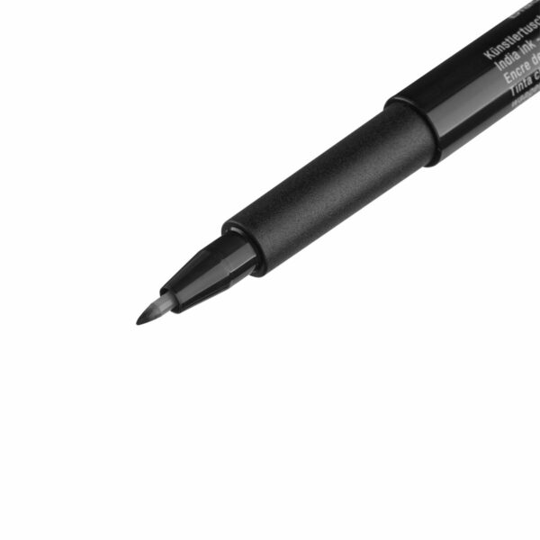 Ручка капиллярная Faber-Castell "Pitt Artist Pen Fude" черная, 0,6мм