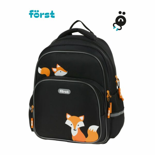 Рюкзак Först F-COMFY "Foxy" 38*29*15см, 2 отделения, 3 кармана, эргономичная спинка