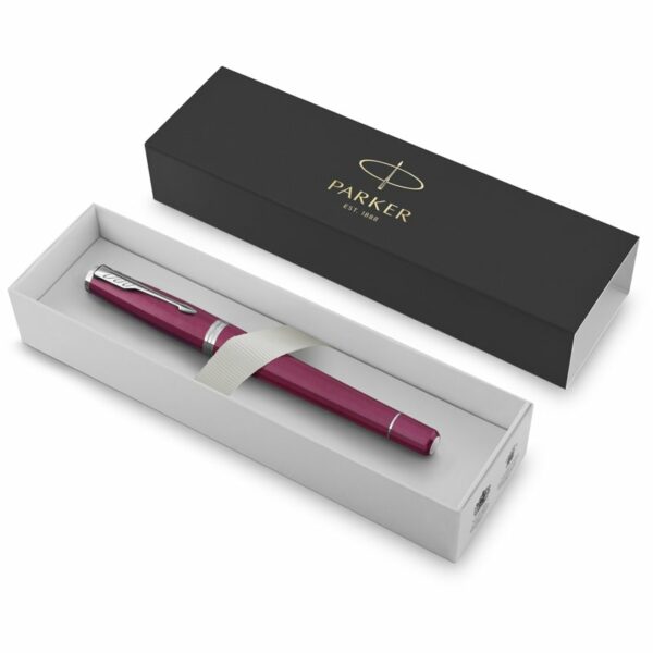 Ручка перьевая Parker "Urban Vibrant Magenta CT" синяя, 0,8мм, подарочная упаковка