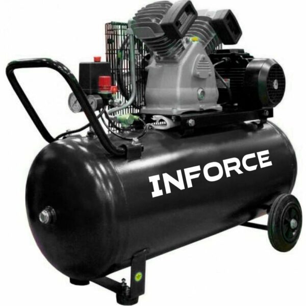 Ременной компрессор Inforce IBCV-100L-3P/420